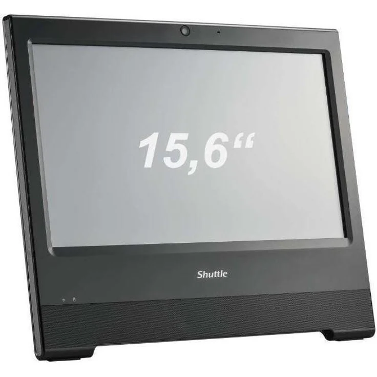 Shuttle AIO X5090PA, 15,6" All-in-One-PC mit Intel Celeron, 8GB RAM, 128GB SSD, Touchscreen, schwarz