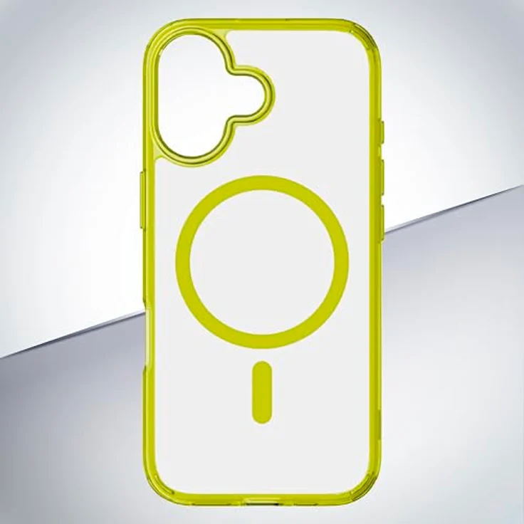 Cellular Line Iconic Mag - iPhone 17 Transparente Hülle mit farbigen Rändern, kompatibel mit Magsafe-Ökosystem, Versandkostenfrei – Bild 2