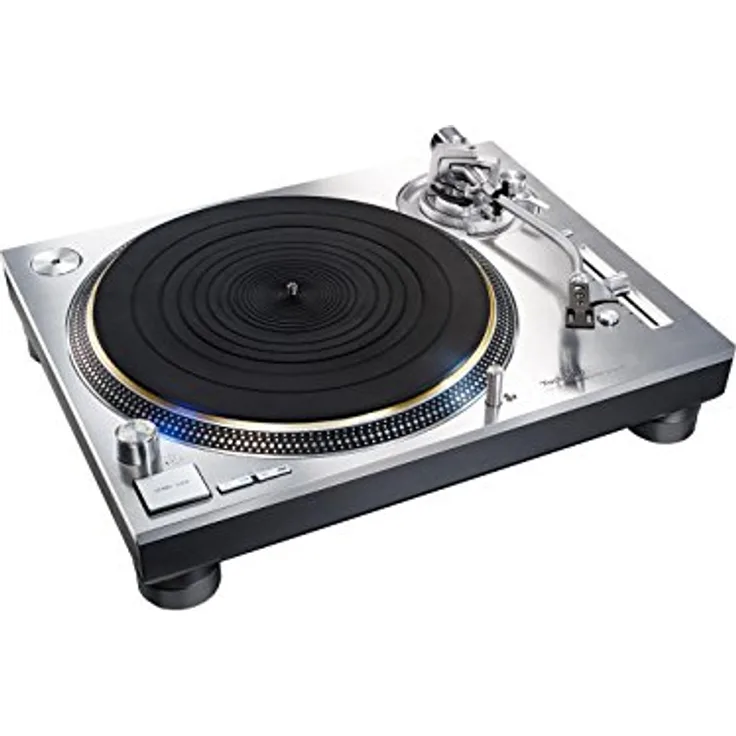 Technics SL-1200G (Halbautomatisch), Plattenspieler, Gold, Schwarz, Silber