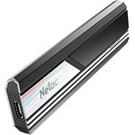 Netac ZX10 1TB Portable SSD, USB 3.2 Gen.2, 1.050 MB/s Lesen, 1.000 MB/s Schreiben, Metallic Grey