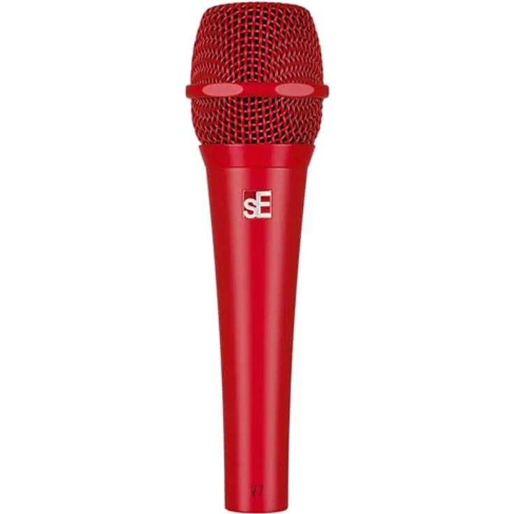 SE ELECTRONICS V7 Red, Gesangsmikrofon mit hochwertiger Verarbeitung und ausgewählten Materialien