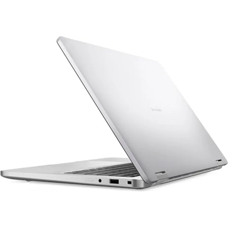 Dell Pro 14 Plus PB14250, 14" Laptop mit Intel Core Ultra 7 255U, 16GB RAM, 512GB SSD NVMe, Full HD Plus, Wi-Fi 6E, NFC, Platinum Silver, Windows 11 Pro, mit 1 Jahr Basis Vor-Ort