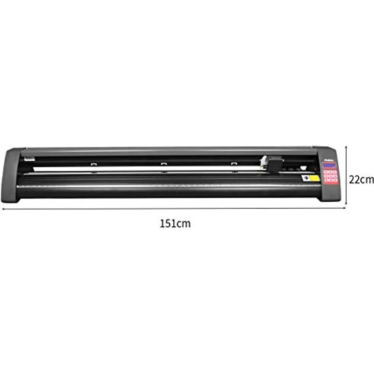 Monster Shop 1510mm Schneideplotter, Vinyl Plotter mit Flexi Starter Software und Aluminiumständer, inkl. Schutzabdeckung und 3x Roland-Schneidemesser – Bild 7