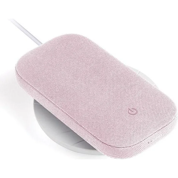 Lexon Powersound LA128P, Powerbank mit 5000 mAh und Bluetooth-Lautsprecher, Pink