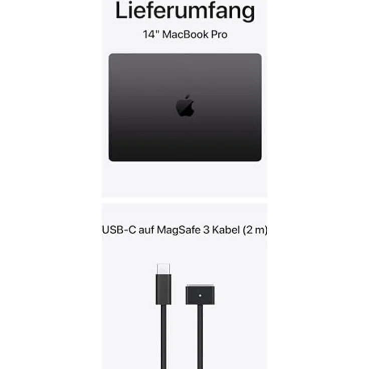 Apple MacBook Pro 14" M5 Max, 18-Core CPU, 32-Core GPU, 2TB SSD, 36GB RAM, Schwarz - 2026 - Kein Netzteil – Bild 6