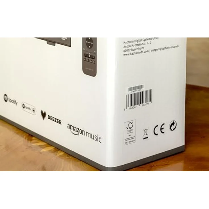 Kathrein DAB+ 43 Tune Musiksystem – 4" Farbdisplay, Bluetooth-Transmitter, Internetradio, DAB+, UKW, 30 Sender-Speicherplätze – Bild 5