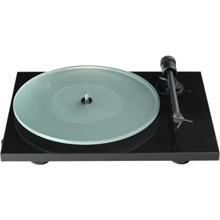 Pro-Ject Audio Systems T1 Evo Phono Plattenspieler mit integriertem Vorverstärker (schwarz) – Bild 3