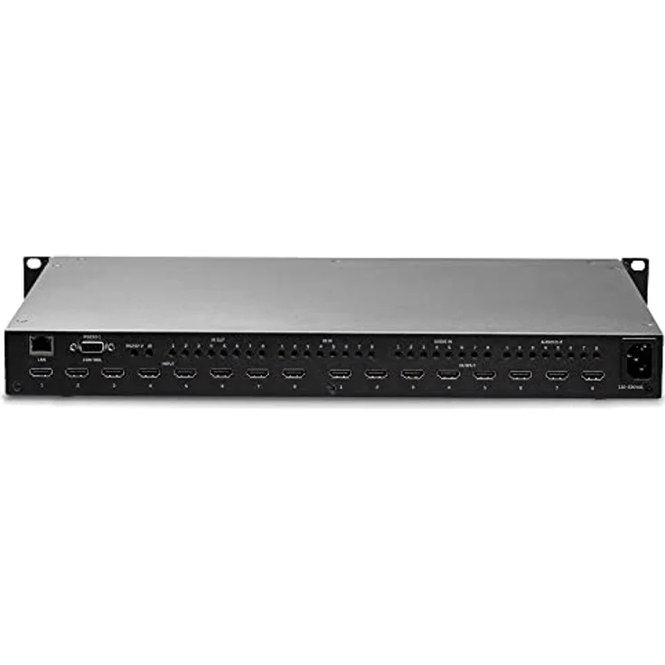 LINDY 8x8 HDMI 18G Matrix-Switch, 4K@60Hz, mit Video Wall Scaling, Schwarz – Bild 4