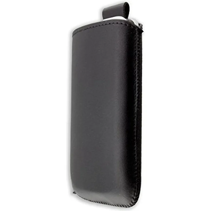 caseroxx Slide-Etui Handy-Tasche für Alcatel 20.51D aus Kunstleder, Handy-Hülle in schwarz
