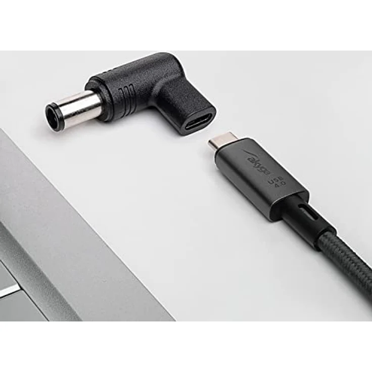 AKYGA Plug for Universal Notebook Adapter AK-ND-C07 USB-C / 7.4 x 5.0 mm + pin HP – Bild 3