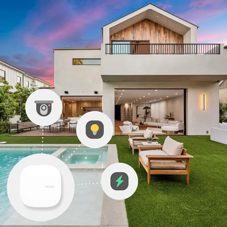 Aeotec Smart Home Hub 2, intelligente Steuerzentrale für Z-Wave und Zigbee, weiss/grau – Bild 7