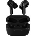 Akashi Schwarze Bluetooth In-Ear Kopfhörer mit Ladecase und 3 Std Akkulaufzeit