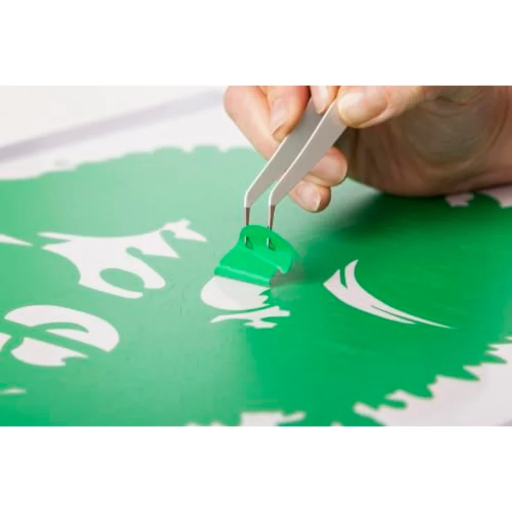 Cricut Grundlegender Entgitterwerkzeugsatz, 5-teiliges Set mit speziellen Werkzeugen für präzises Entgittern, weiß – Bild 3