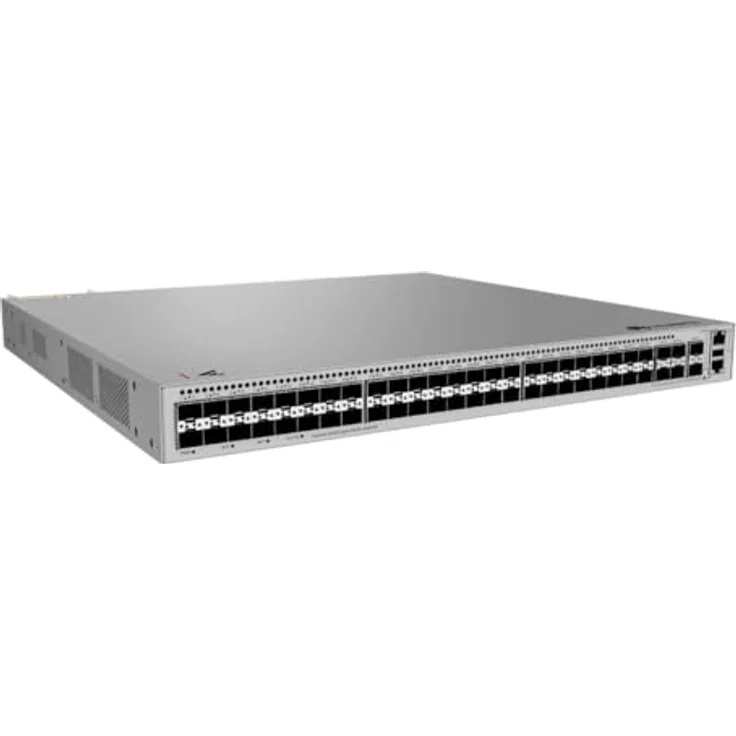 Huawei S530-48S4XE, Netzwerk Switch mit 48x Gigabit SFP-Ports, 4x 10 Gigabit SFP+-Ports, 2x 12 Gigabit Stack-Ports, 1x AC Power Modul, grau – Bild 3