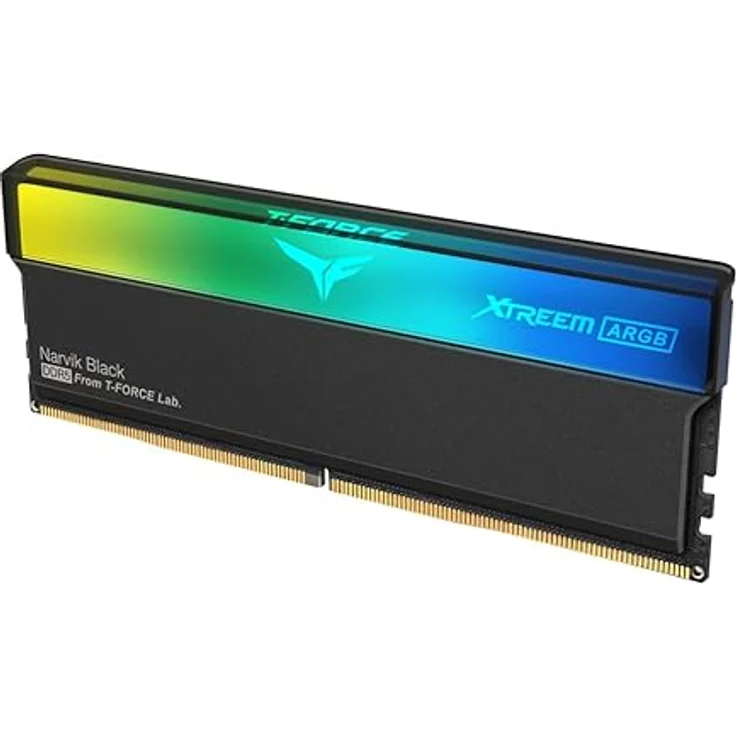 TEAMGROUP DIMM 32 GB DDR5-6000 (2x 16 GB) Dual-Kit, schwarz, XTREEM ARGB, INTEL XMP, AMD EXPO – Bild 3