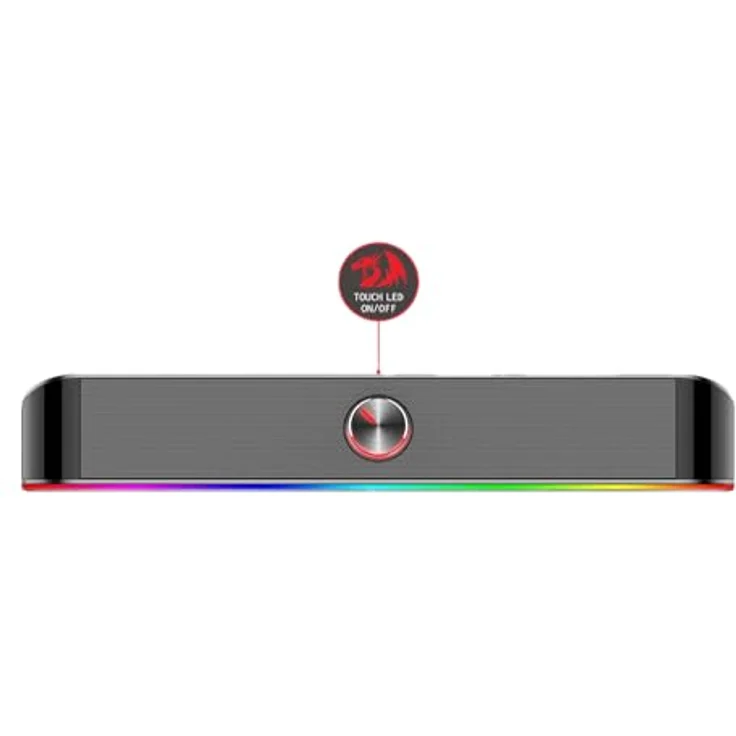 REDRAGON GS560 Adiemus Soundbar, Lichteffekt, schwarz – Bild 4