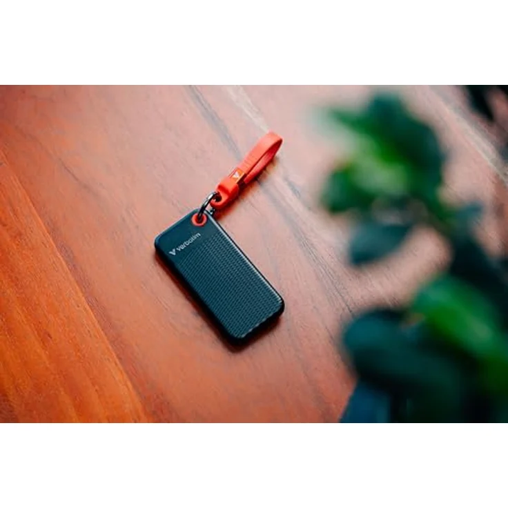 Verbatim Pocket SSD USB 3.2 Gen 2 1TB Black/Red, Ultraleicht mit bis zu 10 Gbps Übertragungsgeschwindigkeit – Bild 4
