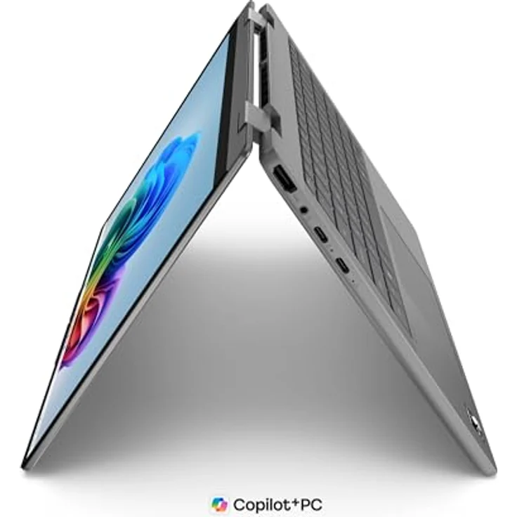 Lenovo IdeaPad 5 2-in-1 14Q8Y11, Copilot+ PC mit 14" OLED Touchscreen, Qualcomm Snapdragon X2 Plus, 16 GB RAM, 512 GB SSD, Luna Gray, Deutsch – Bild 20
