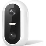 Denver Outdoor WiFi-Cam mit Akku IOB-209 Überwachungskamera (Außenbereich) mit Flutlicht und Zwei-Wege-Audio