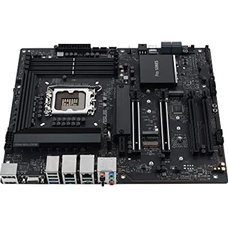 ASUS PRO WS W680-ACE, Intel W680 Mainboard, Sockel 1700, DDR5, ATX, schwarz – Bild 4