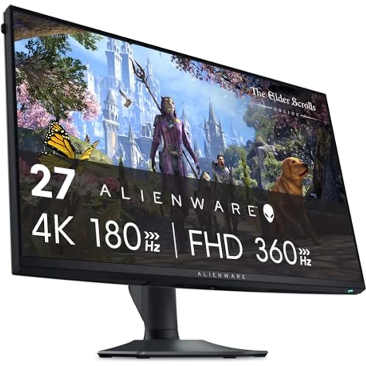 Dell Alienware AW2725QF – 27" 4K UHD Gaming-Monitor, 180Hz, IPS, gestochen scharf & flüssig für ultimatives Gameplay – Bild 2