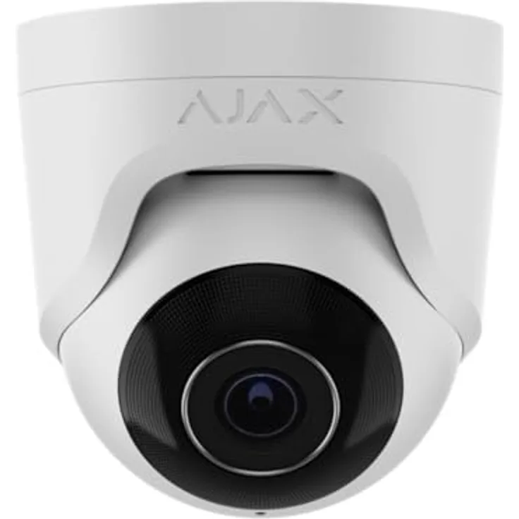 Ajax TurretCam 5MP/2.8 mm, IP-Überwachungskamera mit True WDR-Technologie und fortschrittlicher IR-Beleuchtung