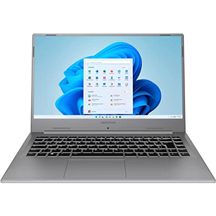 MEDION S15449 39,6 cm (15,6 Zoll) Full HD Laptop (Intel Core i5-1135G7, 16 GB DDR4 RAM, 1TB PCIe SSD, Intel Iris Xe Grafik, HD Webcam, Win 11 Home) – Bild 1