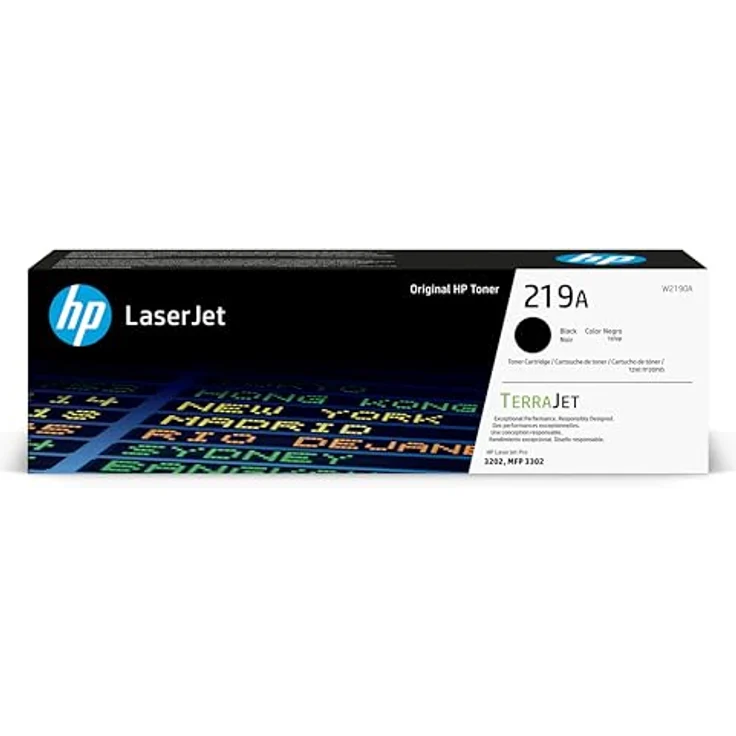 HP 219A Original Schwarz Laserjet Tonerkartusche, effiziente Tonerverwendung und qualitativ hochwertige Drucke – Bild 1