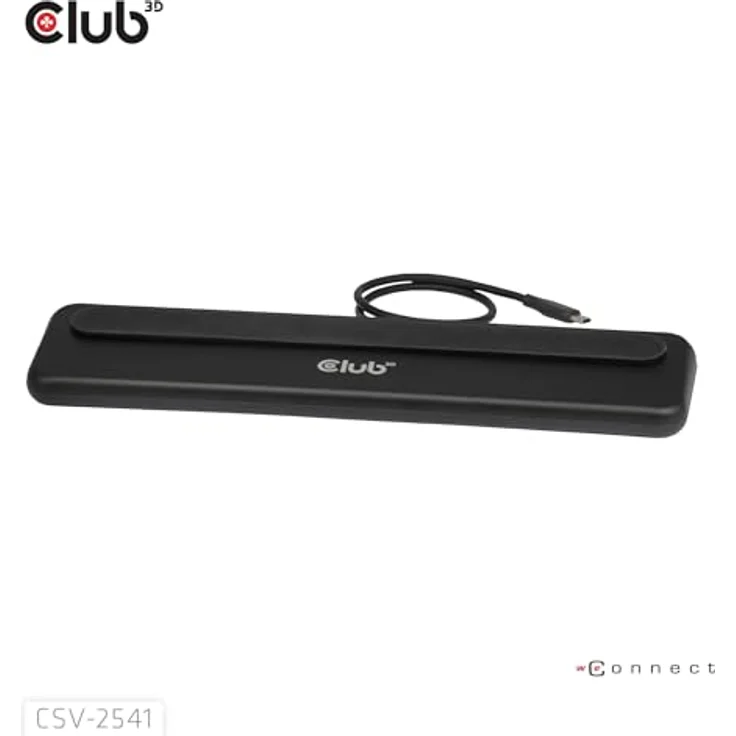Club3D CSV-2541, USB-C® Triple Display Dockingstation mit 12 Ports, 100W Power Delivery, Ethernet und dualem Kartensteckplatz – Bild 2