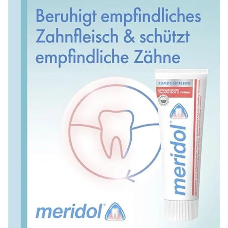 Meridol Zahncreme Rundumpflege, 75ml – Bild 2