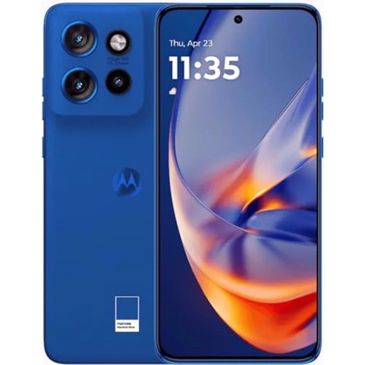 Motorola Edge 50 Neo 16,1 cm (6.36") Dual-SIM Android 14 5G USB Typ-C 8 GB 256 GB 4310 mAh Blau, Smartphone mit pOLED-Display und Sony LYTIA 700C-Sensor – Bild 1