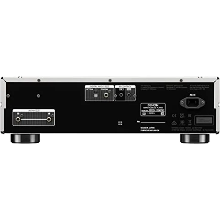 Denon DCD-1700NE CD-Player, Hi-Res-Sound, Advanced AL32 Processing Plus – Bild 3