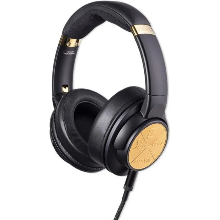 Ultrasone Signature Master Pro, geschlossene High-End Kopfhörer mit 40 mm Titan-Schallwandler und symmetrischem Kabel
