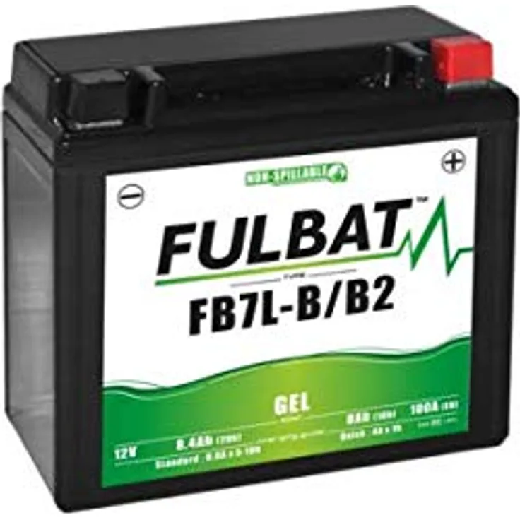 Fulbat FB7L-B/B2 GEL, wartungsfreie VRLA-Batterie für kaltes Wetter, sofort einsatzbereit