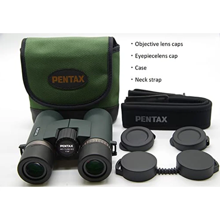 PENTAX AD 7x32 ED Fernglas für die Naturbeobachtung, mehrfach vergütet, wasserdichte Konstruktion – Bild 2