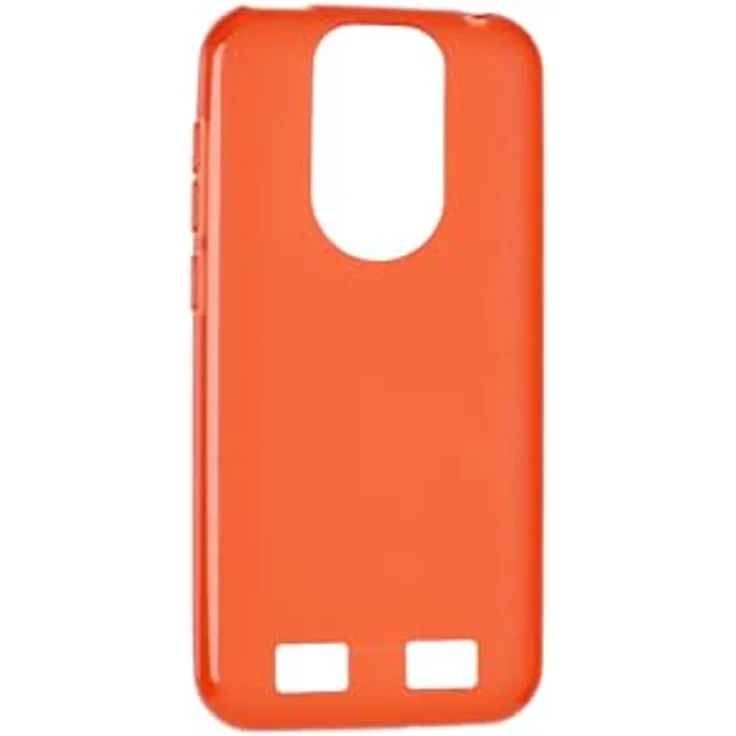 caseroxx Handy Cover für PEAQ PSP 500, TPU-Hülle, flexibel & stoßfest, Schutzhülle aus TPU, rot – Bild 5