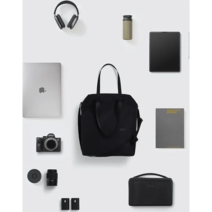 Urth Arkose Tote Bag, Kameratasche für Fotografie, Schwarz – Bild 9