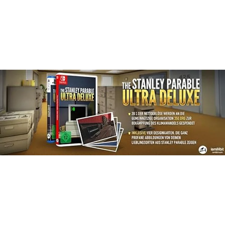 iam8bit The Stanley Parable: Ultra Deluxe - Switch, physische Version mit Designkarten und erweiterten Inhalten – Bild 2
