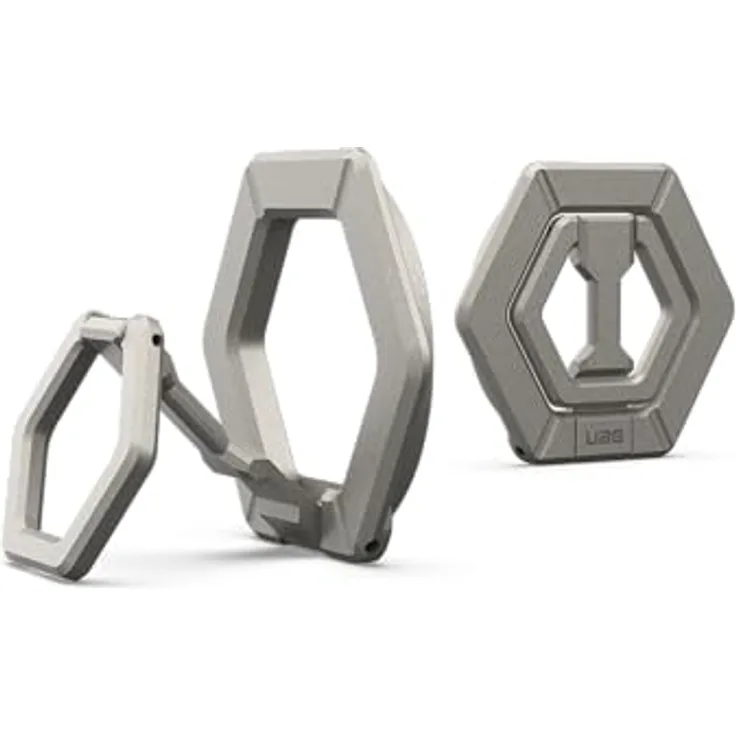 UAG Magnetic Ring Stand, MagSafe-kompatible Smartphone Halterung mit hochfestem Magnet, grau