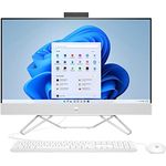 HP All in one PC | 27" FHD-Display | AMD Ryzen 7 5800U | 16 GB DDR4 RAM | 512GB SSD | AMD Radeon-Grafik | QWERTZ Tastatur | Windows 11 Home | Starry White