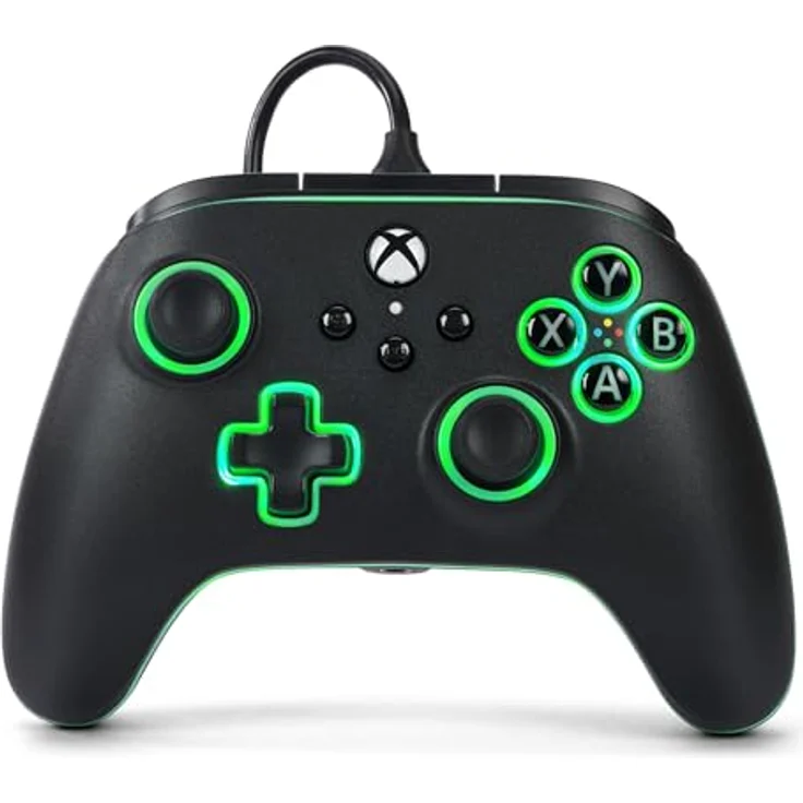 PowerA XB Controller Advantage wired Lumectra black - RGB-Beleuchtung, zusätzliche Funktionen, ergonomisches Design – Bild 2
