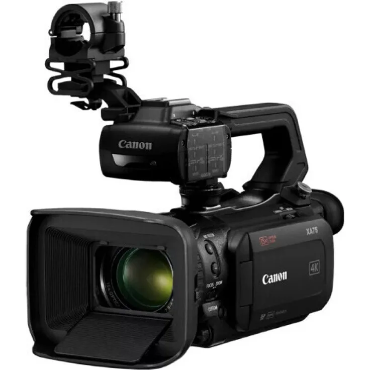 Canon XA75, 13,4 MP 4K Ultra HD Camcorder mit 15x optischem Zoom, Schwarz