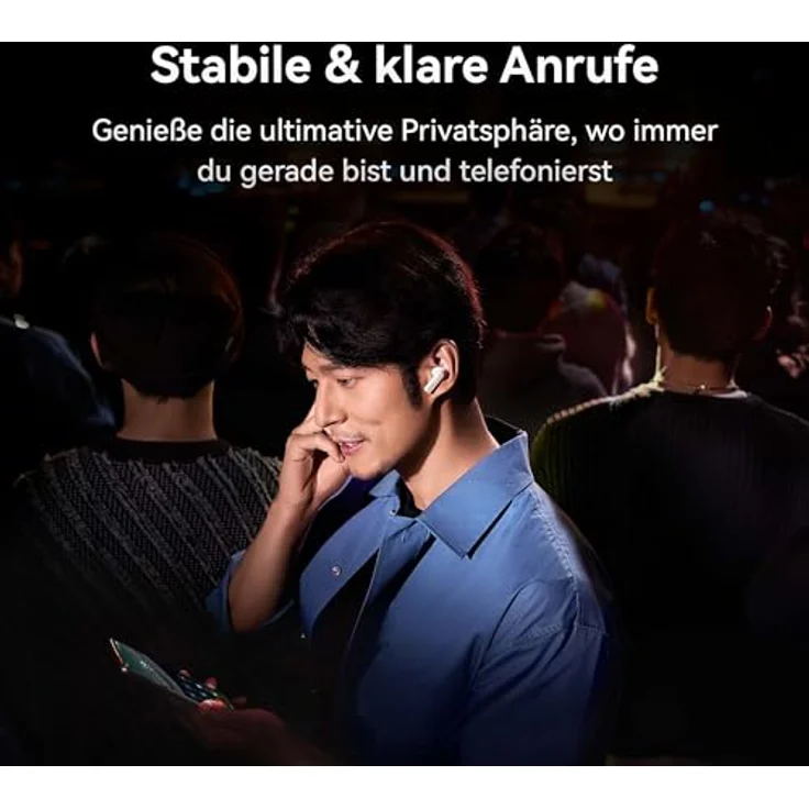HUAWEI FreeBuds Pro 4, Dual-Treiber True Sound, Intelligente dynamische ANC, Silbernes Saiten-Design, Kopfbewegungsbasierte Steuerung, Weiß – Bild 3