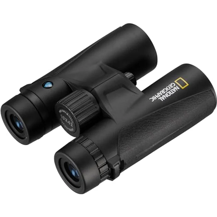 National Geographic Algonquin, Fernglas 10x42 mm, wasserdicht mit BaK-4-Glasprismen und zentraler Fokussierung, schwarz – Bild 7