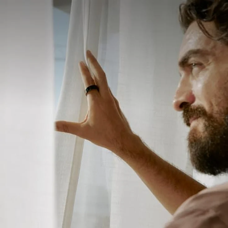 OURA Ring 4, Smart Fitness-Tracker mit Smart Sensing Technologie, Größe 5, Schwarz, Titan Design, bis zu 8 Tage Akkulaufzeit – Bild 6