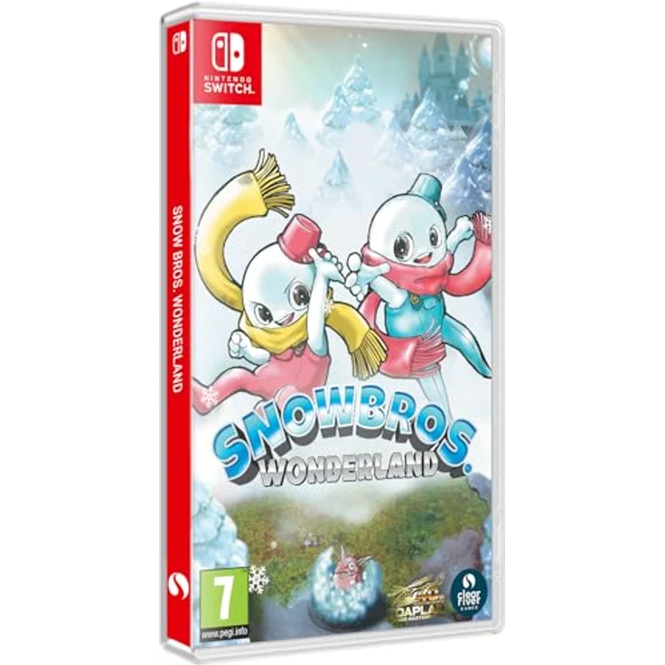 Clear River Games Snow Bros Wonderland NS, Nintendo Switch Spiel mit neuem isometrischen 3D-Stil und Vier-Spieler Co-Op-Modus – Bild 2