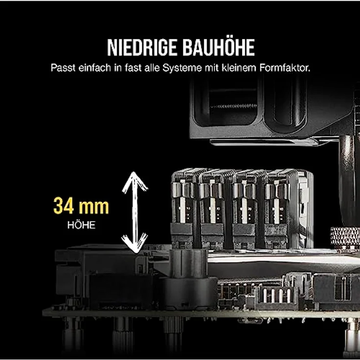 Corsair Vengeance LPX 32GB (2 x 16GB) DDR4 3200MHz C16, High Performance Desktop Arbeitsspeicher Kit Schwarz - Preisvergleich – Bild 5