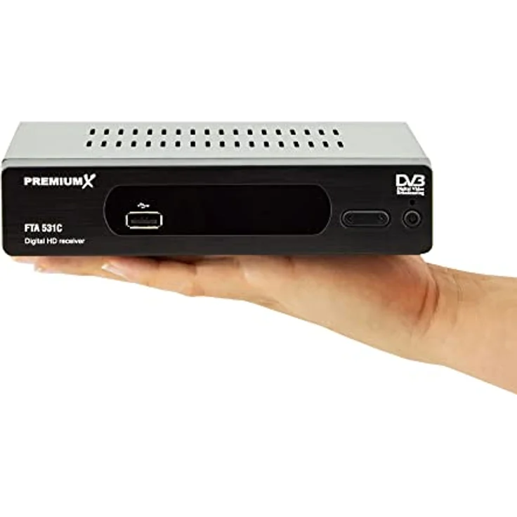 Premium X Kabelreceiver DVB-C FTA 531C Digital FullHD SCART HDMI USB Mediaplayer, TV-Receiver Kabel-Fernsehen – Bild 3