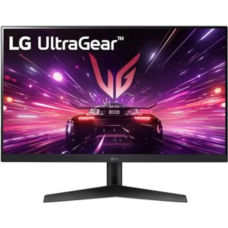 LG 24GS60F écran plat de PC 61 cm (24") 1920 x 1080 Pixels Full HD LCD Noir - Ideale Qualität, Robustheit und Langlebigkeit