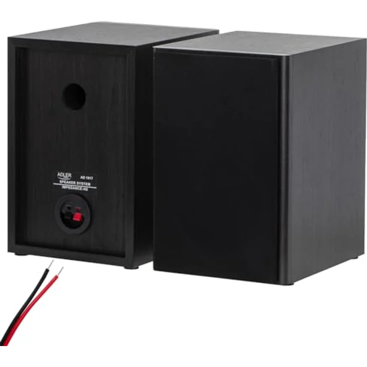 Adler AD 1917 Hi-Fi-Tower, Bluetooth/CD/USB/UKW-Radio mit 50 W RMS, schwarz – Bild 4